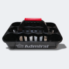 Front view of the Admiral Water Bottle Carrier, showcasing the bottle holder design