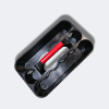 Top view of Admiral Water Bottle Carrier showing bottle arrangement