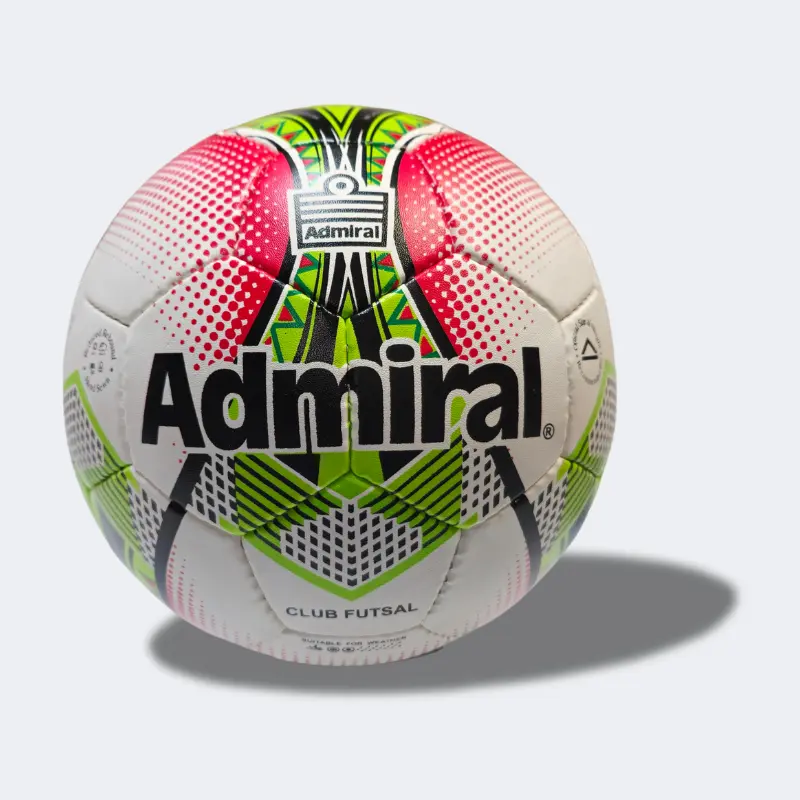 Admiral name on the Admiral Club Futsal Ball.