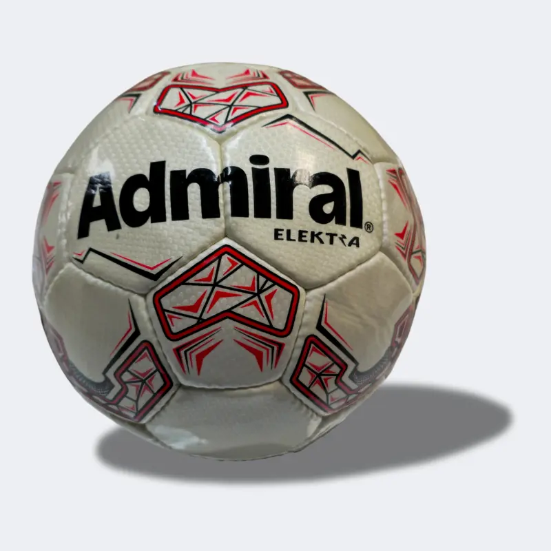 Admiral Elektra Hand-Stitched Hard Ground Soccer Ball with Admiral logo and Elektra branding