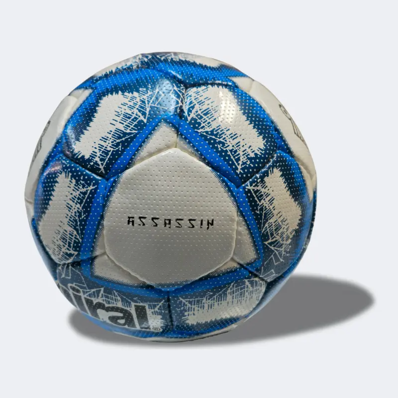 Assassin name on the Admiral Assassin Hand-Stitched Hard Ground Soccer Ball