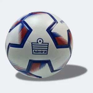 Admiral Striker Hyperseam Soccer Ball. Blue and Red Admiral logo on the Striker soccer ball