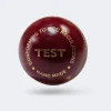 Admiral Test Alum Tanned Cricket Ball - Front View Front view of Admiral Test Alum Tanned Cricket Ball