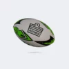 Admiral Blaze Rugby Ball white and green with Admiral logo