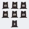Admiral Imported Mesh Netball Bibs – Black Admiral Imported Mesh Netball Bibs in Black colour