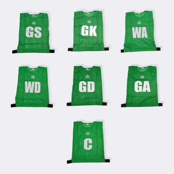 Admiral Imported Mesh Netball Bibs – Emerald Admiral Imported Mesh Netball Bibs in Emerald colour