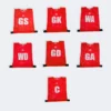 Admiral Imported Mesh Netball Bibs – Red Admiral Imported Mesh Netball Bibs in Red colour