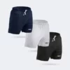 Admiral Rugby Pro Shorts in Navy, White and Black