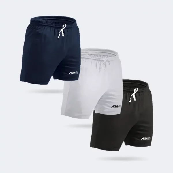 Admiral Rugby Pro Shorts in Navy, White and Black