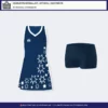 Charlotte Netball Kit Option 1 Navy-White