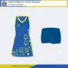 Charlotte Netball Kit Option 1 Royal-Gold
