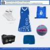 Charlotte Netball Kit Option 2 Royal-White