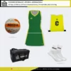 Michigan Netball Kit Option 2 Emerald/Gold Michigan Netball Kit Option 2 Emerald/Gold