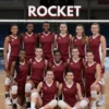 Admiral Rocket Kit - Basketball / Volleyball Maroon/White Volleyball Volleyball players wearing Admiral Rocket Kit - Basketball / Volleyball in Maroon/White