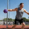 Vinex High Spin Discus – Male Throw Male athlete throwing Vinex High Spin Discus