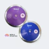 Vinex High Spin Discus – Close-Up Close-up of Vinex High Spin Discus in purple and blue