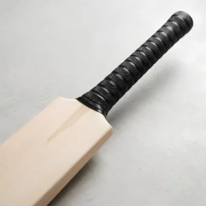 Admiral Ring Design Cricket Bat Grip black fitted on cricket bat