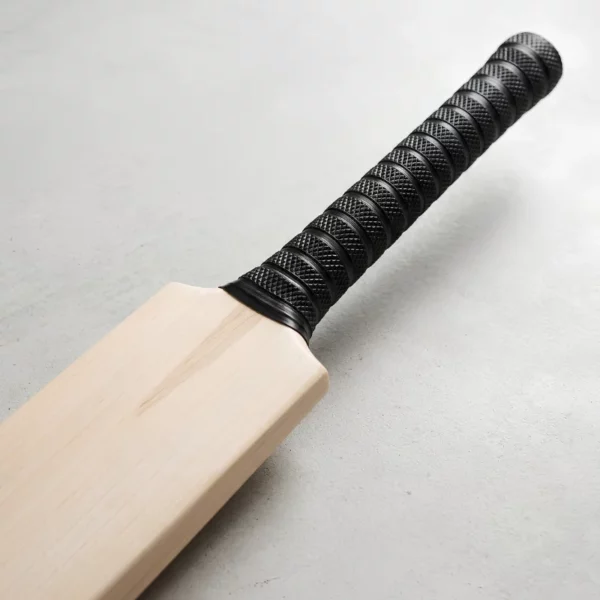 Admiral Ring Design Cricket Bat Grip black fitted on cricket bat