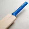 Admiral Ring Design Cricket Bat Grip blue fitted on cricket bat