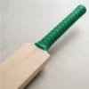 Admiral Ring Design Cricket Bat Grip green fitted on cricket bat
