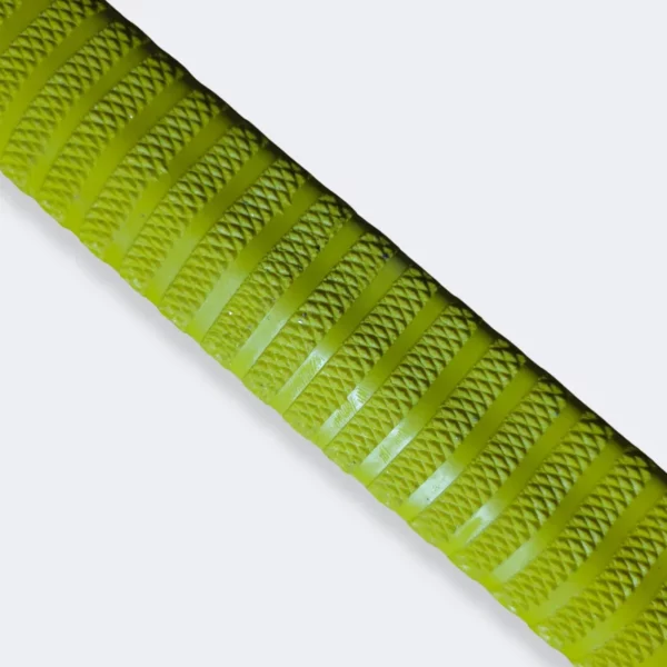 Close-up of Admiral Ring Design Cricket Bat Grip Yellow
