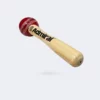 Admiral Cricket Bat Mallet with Leather Ball angled side view